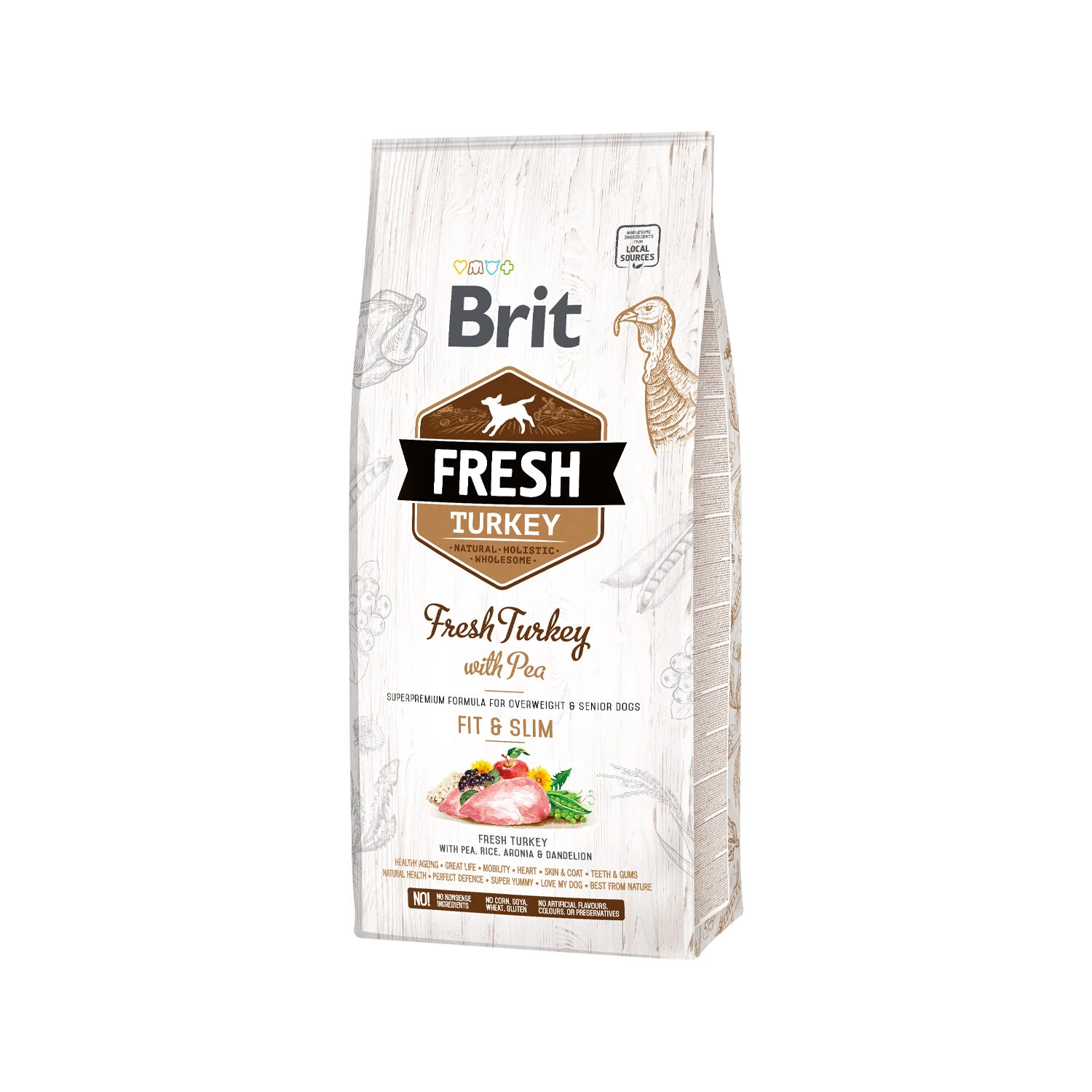 Brit Fresh Turkey With Pea - Light Fit & Slim - Afbeelding 4