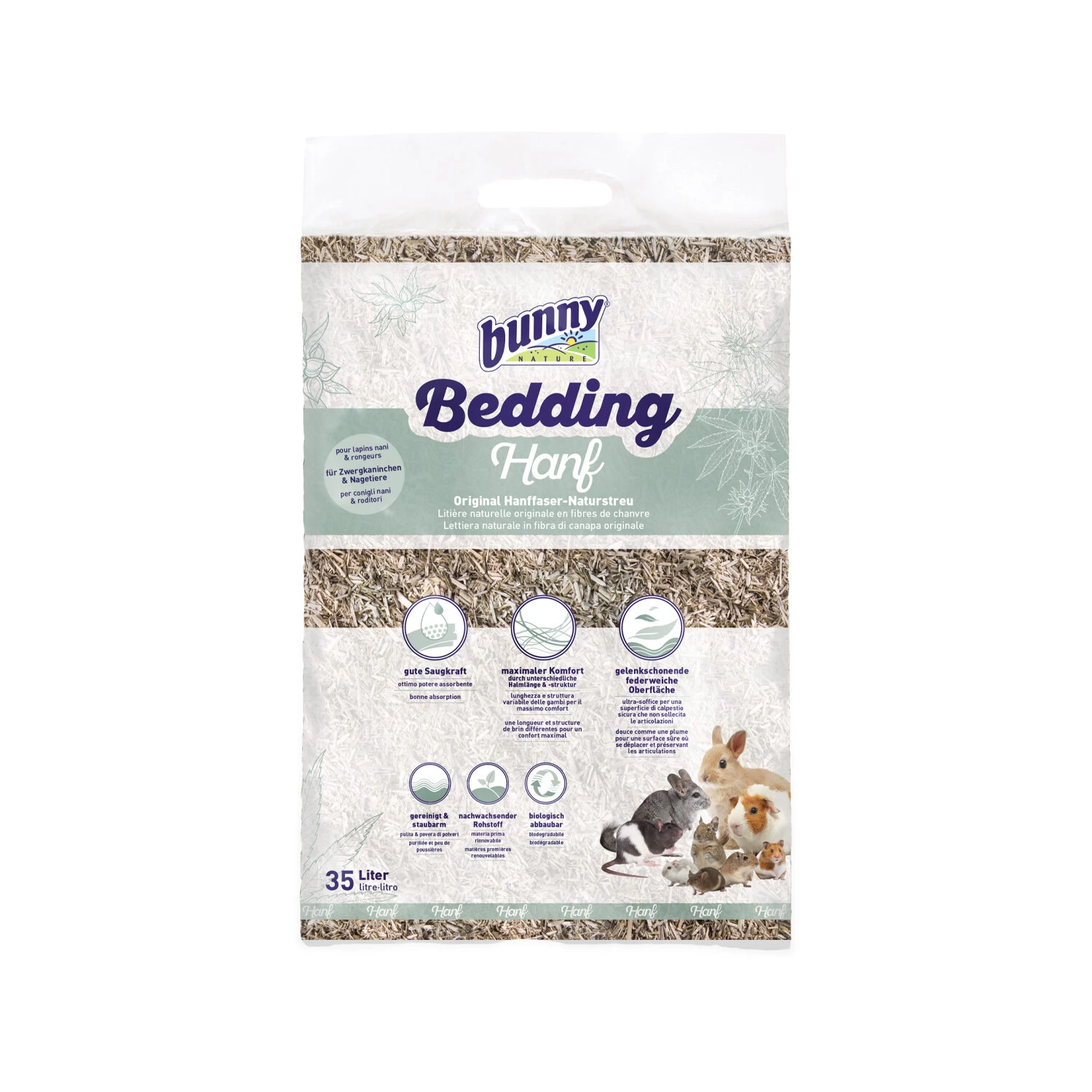 Bunny Nature Bedding - Hanf