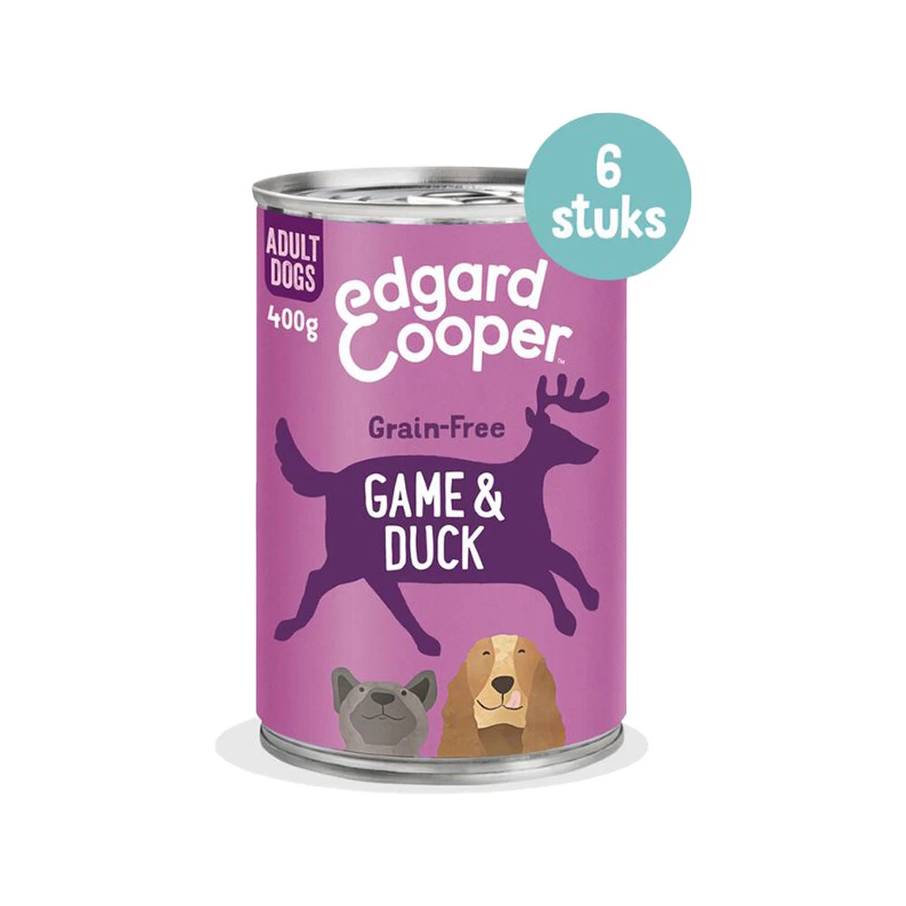 Edgard & Cooper Adult - Wild & Eend - Blik - Afbeelding 2