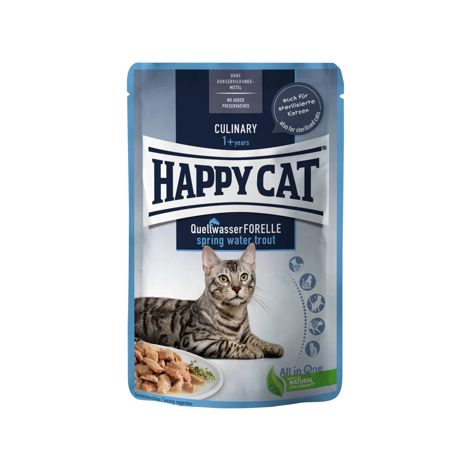 Happy Cat Culinary - Maaltijdzakje - Forel - Afbeelding 3