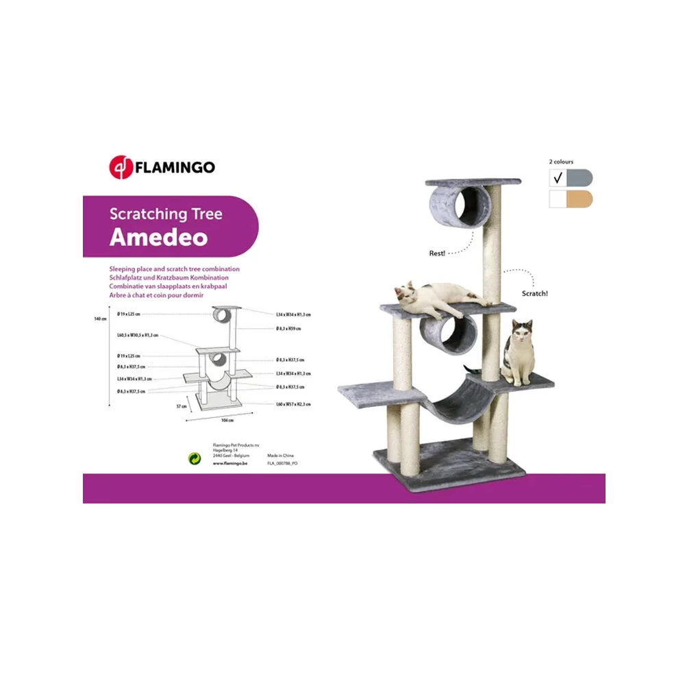 Flamingo Krabpaal Amedeo - Afbeelding 4