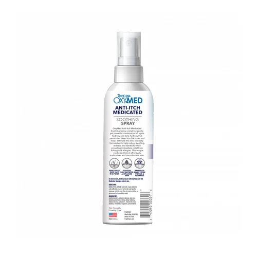 Tropiclean OxyMed Anti-Itch Medicated Soothing Spray - Afbeelding 3