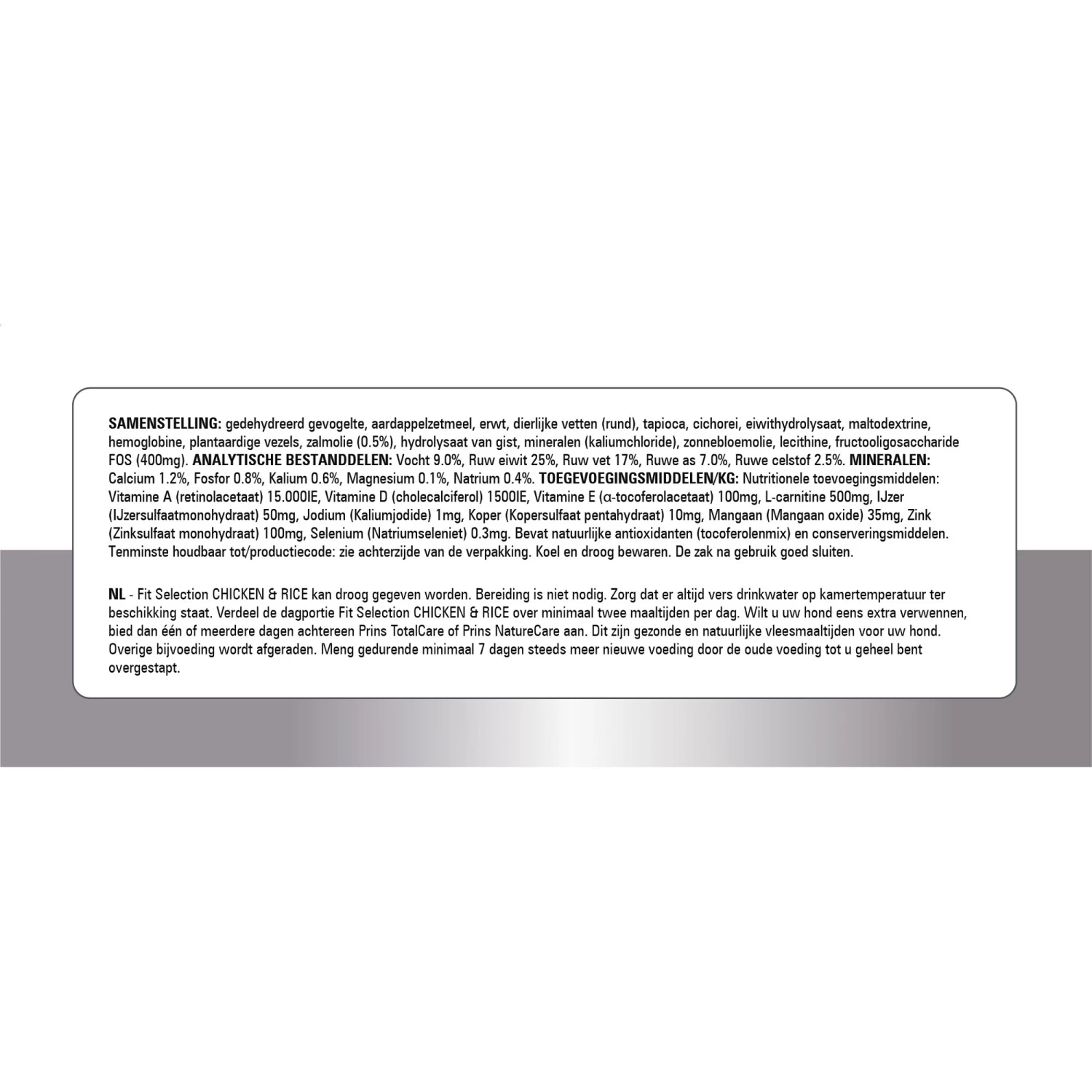 Prins Fit Selection Chicken & Rice - Afbeelding 9