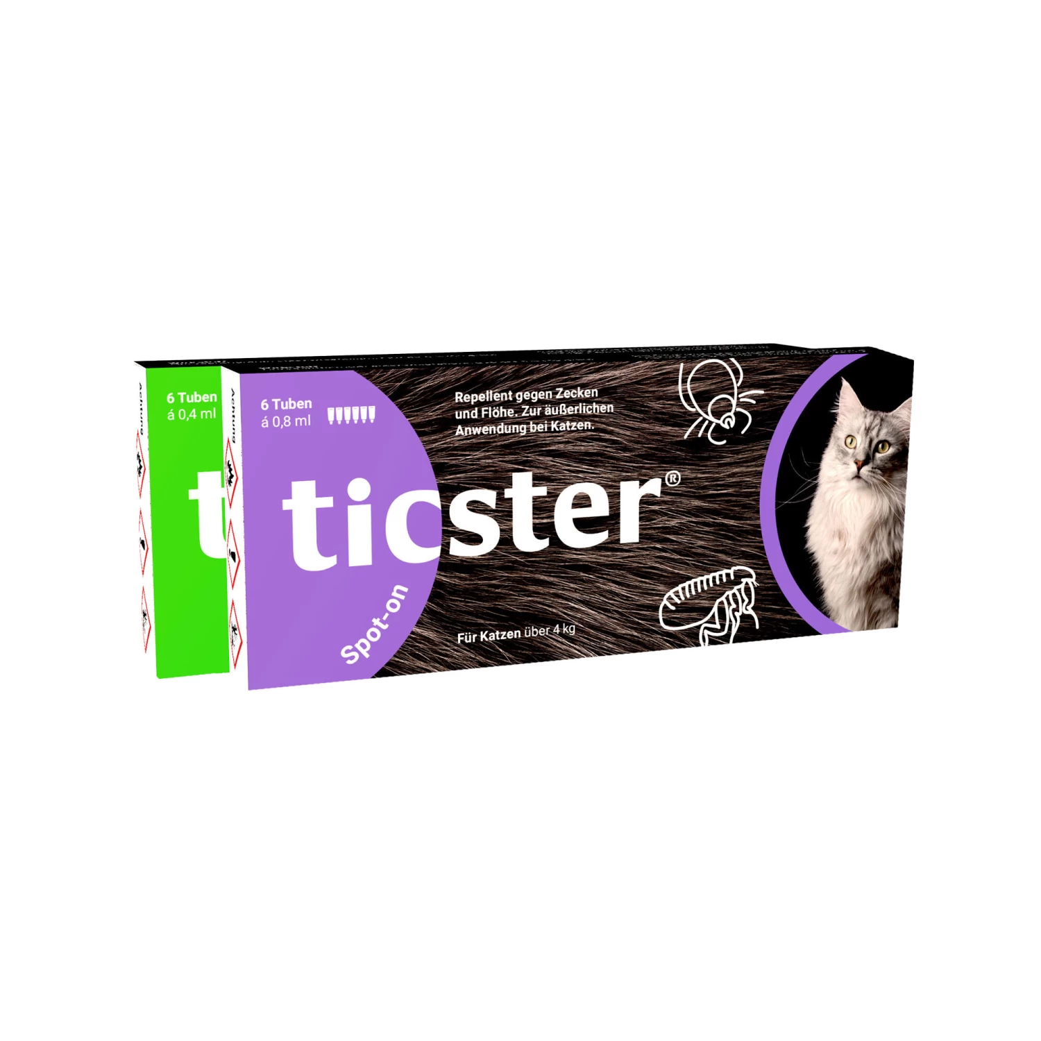 Ticster Spot-on Kat <4 Kg - Afbeelding 3