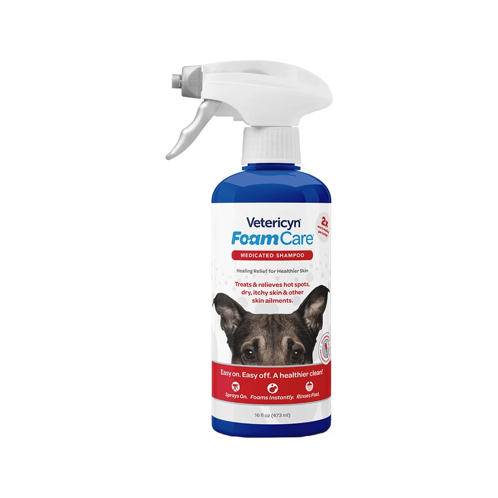 Vetericyn FoamCare Medicated Shampoo - Afbeelding 2